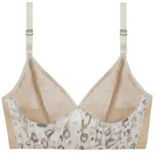 30DD Snow Leopard Ivy Longline Fortnight Bra!